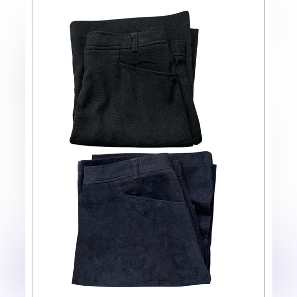 paul davis design Dresses & Skirts - Paul Harris Design Lot of 2, Navy Blue and Black MIDI Skirts, Women’s Size 8